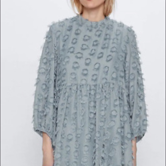 Zara textured weave dress size small - Picture 6 of 6